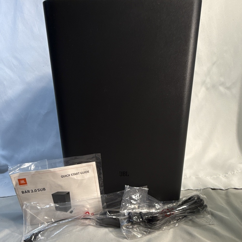 JBL Bar 2.0 Sub Wireless Subwoofer 100W RMS Black Rectangular